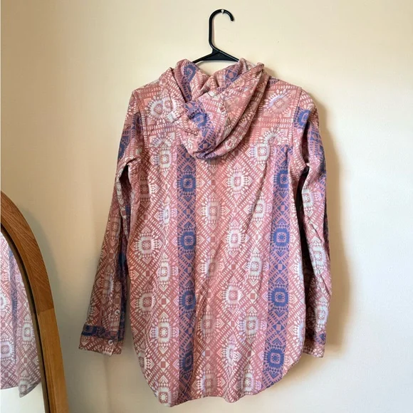 KAVU Women's Saratoga Jacket, made from 100% organic cotton woven jacquard - Picture 4 of 4